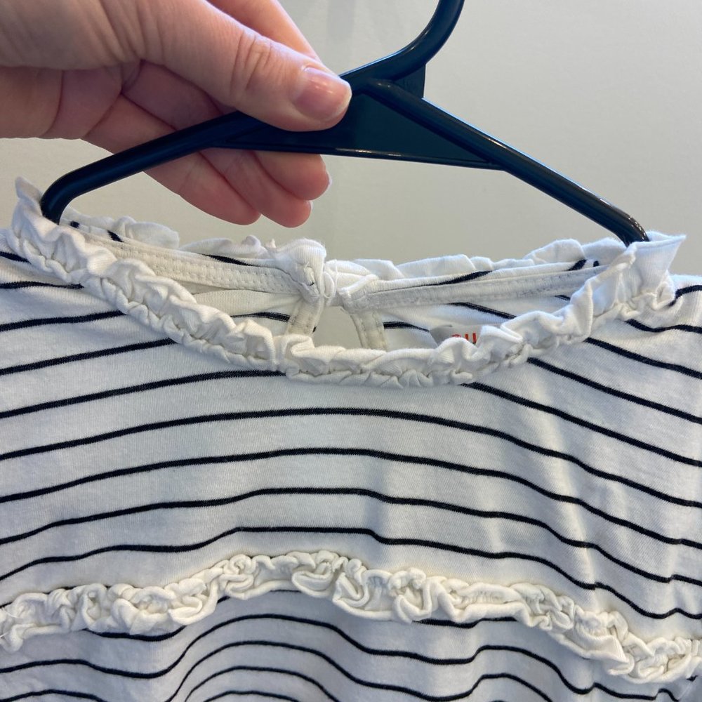 Sundry Size 1 Ruffle Bib Top - Picture 11 of 11